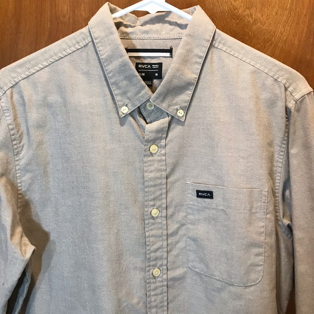 RVCA Mens Button Down